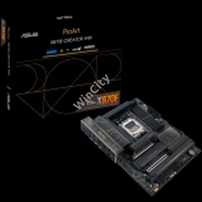 ASUS PROART X870E-CREATOR WIFI AM5 ATX professional MB - AMD X870E 4xDIMM DDR5 4xM.2 4xSATA PCIe 5.0 10Gb + 2.5Gb Ethernet WiFi 7 + Bluetooth 1xHDMI 2xUSB4 40Gbps ports (USB Type-C) with Aura Sync