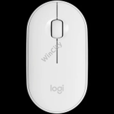 LOGITECH M350S Pebble 2 Bluetooth Mouse - TONAL WHITE - DONGLELESS