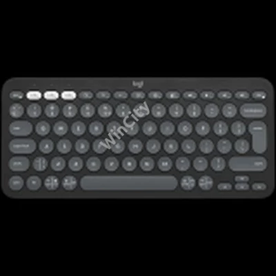 LOGITECH K380S Multi-Device Bluetooth Keyboard - TONAL GRAPHITE - US INT'L