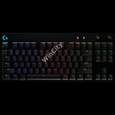 LOGITECH G PRO X TKL LIGHTSPEED Mechanical Gaming Keyboard - BLACK - US INT'L - TACTILE