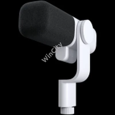 LOGITECH G Yeti Studio Active Dynamic XLR Broadcast Microphone with ClearAmp - OFF WHITE - XLR