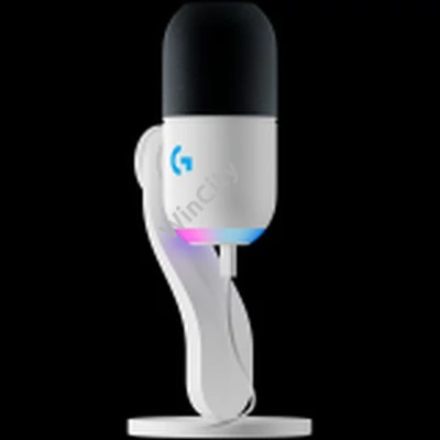 LOGITECH G Yeti GX RGB Gaming Microphone - LIGHTSYNC - OFF WHITE - USB