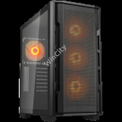 COUGAR UNIFACE RGB PC Case, Mid Tower, Black