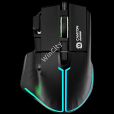 CANYON mouse Fortnax GM-636 RGB 9buttons Wired Black