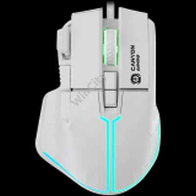 CANYON mouse Fortnax GM-636 RGB 9buttons Wired White