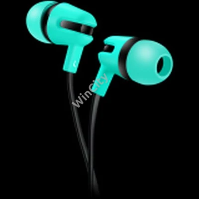 CANYON headphones SEP-4 Mic Flat 1.2m Green