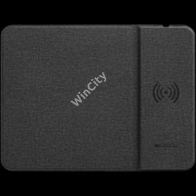 CANYON MP-W5, Mouse Mat with wireless charger, Input 5V/2A,9V2A Output 5W/7.5W/10W, 324*244*6mm, USB Type C cable length 1m, Black, 220g