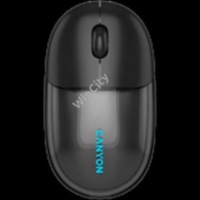 CANYON mouse OnClick 24 BT/ Wireless Transparent/Black