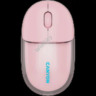 CANYON mouse OnClick 24 BT/ Wireless Transparent/Pink