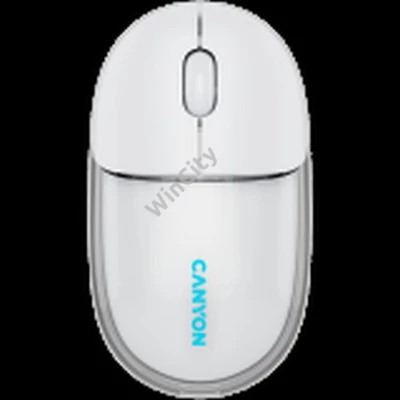 CANYON mouse OnClick 24 BT/ Wireless Transparent/White