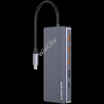 CANYON hub DS-16 13in1 4k USB-C Grey