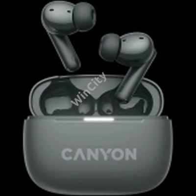 CANYON headset OnGo TWS-10 ANC+ENC Grey