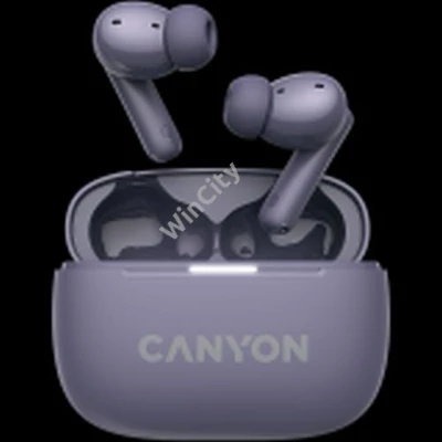 CANYON headset OnGo TWS-10 ANC+ENC Purple