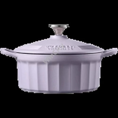 BUYDEEM Enameled Cast Iron Dutch Oven 2,9L, model CP521, color Petal Purple
