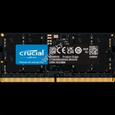 Crucial 16GB DDR5-4800 SODIMM CL40 (16Gbit)