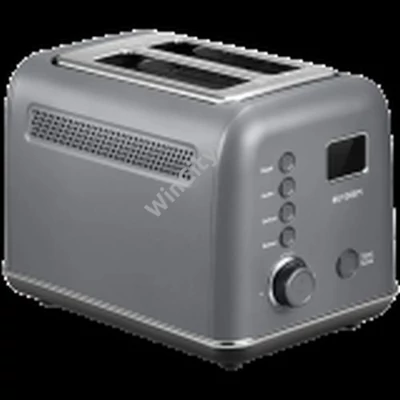 BUYDEEM 2 Slice Automatic Metal Toaster, model DT730E, color Ink Grey, EU