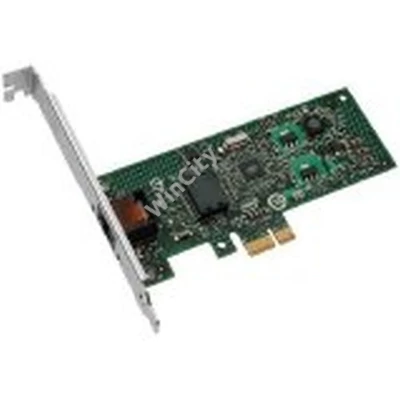 Intel Gigabit CT Desktop Adapter, 1GB CT port, Ethernet, 10/100/1000Base-T, PCI-E v1.1x2.5 (Low Profile and Full Height brackets included)