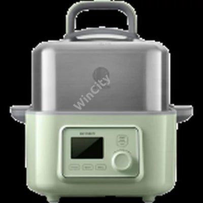 BUYDEEM Multi function Digital Food Steamer, model G564, color Cozy Greenish, EU