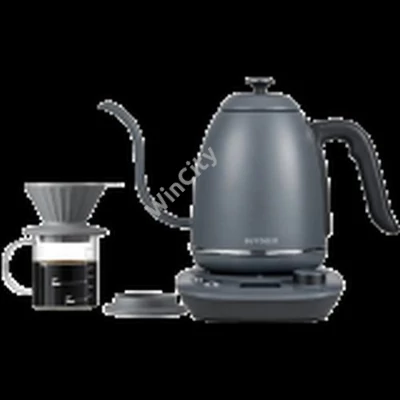 BUYDEEM Electric Gooseneck Coffee Kettle, model K821, color Ink Grey EU