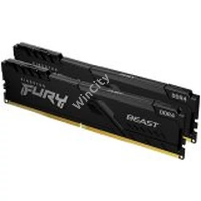 Kingston DRAM 16GB 3200MT/s DDR4 CL16 DIMM (Kit of 2) FURY Beast Black