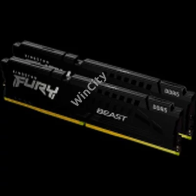 Kingston DRAM 32GB 5600MT/s DDR5 CL40 DIMM (Kit of 2) FURY Beast Black XMP