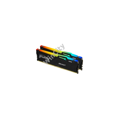 Kingston 32GB 6000MT/s DDR5 CL36 DIMM (Kit of 2) FURY Beast RGB EXPO