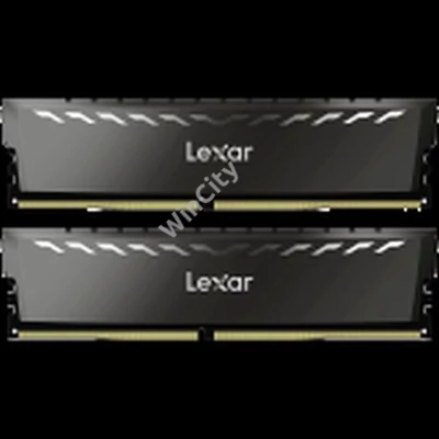 Lexar 2x16GB THOR DDR4 3600 UDIMM XMP Memory with white heatsink. Dual pack