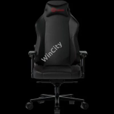 LORGAR Embrace 533, Gaming chair, PU eco-leather, 1.8 mm metal frame, multiblock mechanism, 4D armrests, 5 Star aluminium base, Class-4 gas lift, 75mm PU casters, Black