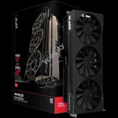 XFX Swift AMD Radeon RX 9070XT Triple fan Gaming Edition with 16GB GDDR6 HDMI 3xDP, AMD RDNA 4
