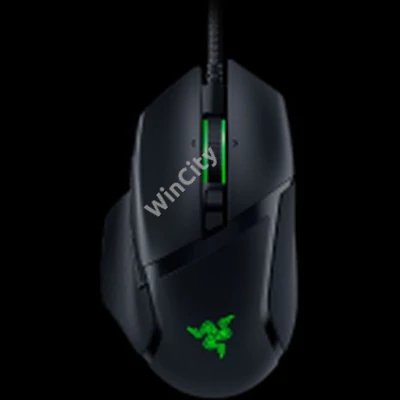 Razer Basilisk V3, 2nd-gen Razer Optical Mouse Switch rated for 70 million clicks, Optical Sensor - 26,000 DPI, 4-way Razer HyperScroll tilt wheel, Electronically actuated notched and free-spinning modes, Razer Speedflex Cable, Razer Chroma RGB