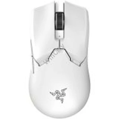 Razer Viper V2 Pro, White, Wireless Gaming Mouse, Focus Pro 30K Optical Sensor, 30000 DPI, Razer™ Speedflex Cable USB Type-C, Up to 80 hours battery life (constant motion at 1000Hz), 58g weight, Right-handed Symmetrical