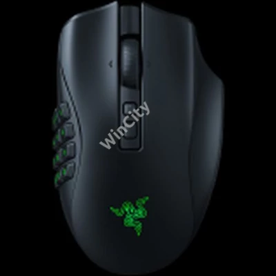Razer Naga V2 Pro, Wireless Gaming Mouse, True 30000 dpi, Focus Pro 30K Optical Sensor, Gen-3 Optical Mouse Switches, 10/14/20 programmable buttons, Razer Speedflex Cable USB Type C, 90-million Clicks