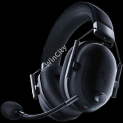 BlackShark V2 Pro (2023) - Black, Wireless Gaming Headset, Razer TriForce Titanium Driver 50 mm, Oval Ear Cushions, Detachable Super Wideband microphone, THX Spatial Audio, Type A Wireless (2.4 GHz), Bluetooth 5.2