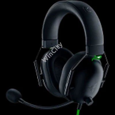 Razer BlackShark V2 X USB, gaming headset, HyperClear Noise-Cancelling Mic, TriForce 50mm Drivers, Advanced Passive Noise Cancellation, Hybrid memory foam cushions, USB Type-A, 20 Hz – 20 kHz, 32 Ω (1 kHz), 98 dBSPL / mW,1 kHz