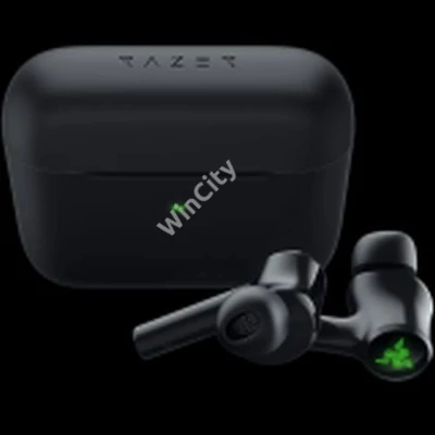 Razer Hammerhead HyperSpeed - Xbox Licensed, Wireless Multi-Platform Gaming Earbuds, Razer™ HyperSpeed Wireless, Active Noise Cancellation (ANC) Technology, Dual Environmental Noise Cancelling (ENC) Microphones, Bluetooth 5.2, Type-C charging cable