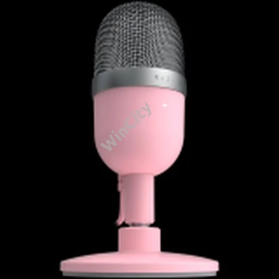 Razer Seiren Mini Pink, Streaming Microphone, Ultra-precise supercardioid pickup pattern, Professional Recording Quality, Ultra-compact build, 110 dB max SPL, 20Hz - 20kHz frequency response, 14 mm condenser capsule