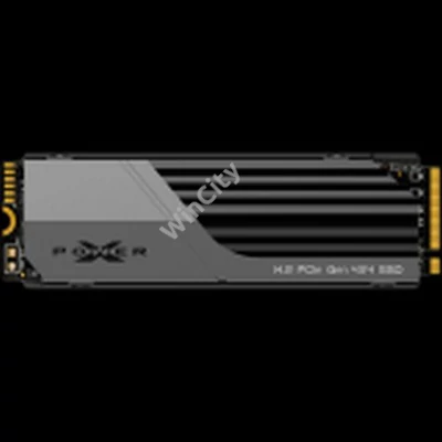 Silicon Power XS70 1TB SSD PCIe Gen 4x4 PCIe Gen4x4 & NVMe 1.4, DRAM Cache, 3DNAND, Heatsink (10.8mm), PS5 Comp. 7300/6800MB/s