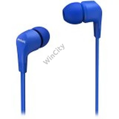 PHILIPS wired earphones with microphone TAE1105BL/00- in-ear, 3.5mm jack, 16Ohm, 102dB, 10mW, blue