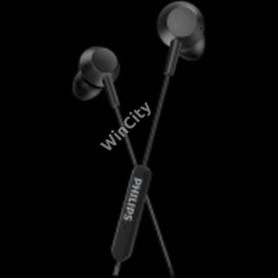 PHILIPS In-ear headphones with mic TAE5008BK/00 - USBC-C connector, 3 button in-line remote, 1.2m cable, black