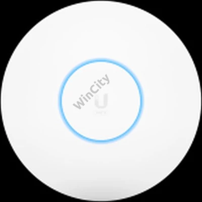 UBIQUITI U6 Long-Range; WiFi 6; 8 spatial streams; 185 m² (2,000 ft²) coverage; 350+ connected devices; Powered using PoE+; GbE uplink.