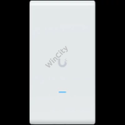 Ubiquiti U6-Mesh-Pro-EU Indoor/outdoor WiFi 6 AP with 4 spatial streams, an integrated super antenna, and a gigabit passthrough port