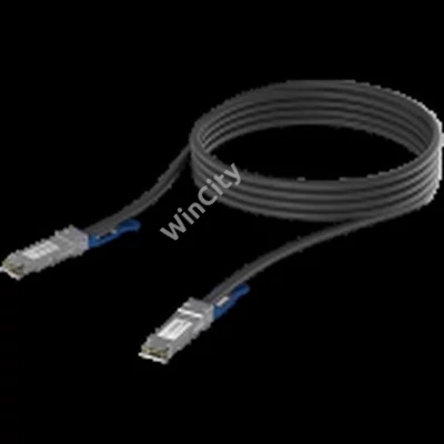 Ubiquiti UACC-DAC-QSFP28-1M QSFP28 direct attach cable with a 100 Gbps max data rate, compatible with QSFP28 and QSFP+ interfaces
