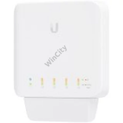 UBIQUITI Flex; (4) GbE PoE+ ports; (1) GbE PoE++ input port for power; 46W PoE availability* PoE++ input; 20W PoE availability PoE+ input; 8W PoE availability PoE input; Indoor/Outdoor.