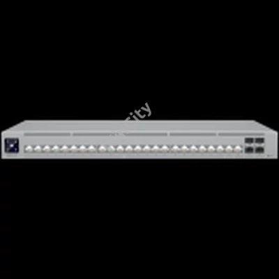 Ubiquiti Layer 3 Etherlighting switch USW-PRO-HD-24-EU, (22) 2.5 GbE, (2) 10 GbE ports, (4) 10G SFP+ ports. DC power backup ready