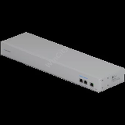 Ubiquiti WAN Switch USW-WAN-RJ45-EU 10 GbE linking two Shadow Mode High Availability UniFi Gateways to a single ISP