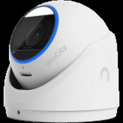 Ubiquiti UVC-G6-Pro-Turret-W All-weather tamper-resistant 4K PoE+ camera with a Multi-TOPS AI engine, 2.36x optical zoom, and a large 1/1.2" CMOS sensor for exceptional low-light clarity and long-range IR night vision