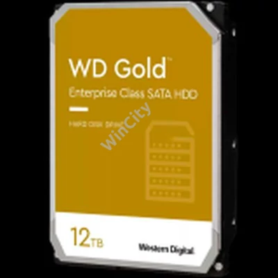 HDD Server WD Gold 12TB CMR 512e, 3.5'', 512MB, 7200 RPM, SATA