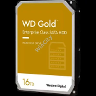 HDD Server WD Gold (3.5'', 16TB, 512MB, 7200 RPM, SATA 6 Gb/s)