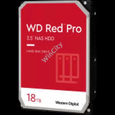 HDD Desktop WD Red Pro (3.5'', 18TB, 512MB, 7200 RPM, SATA 6 Gb/s)