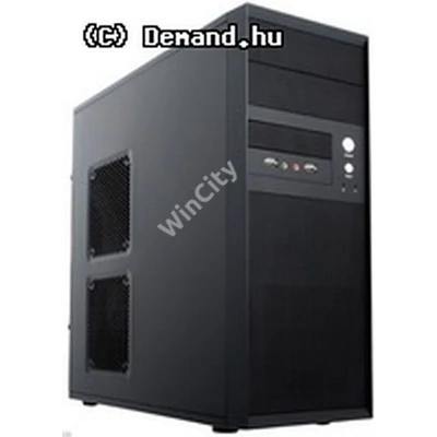 Ház Chieftec CQ-01B-U3-OP Midi Tower USB3.0 Black no PS